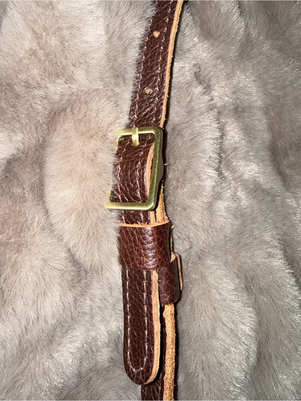 Portland Leather Cold brew Leather Crossbody Bag - Picture 5 of 10